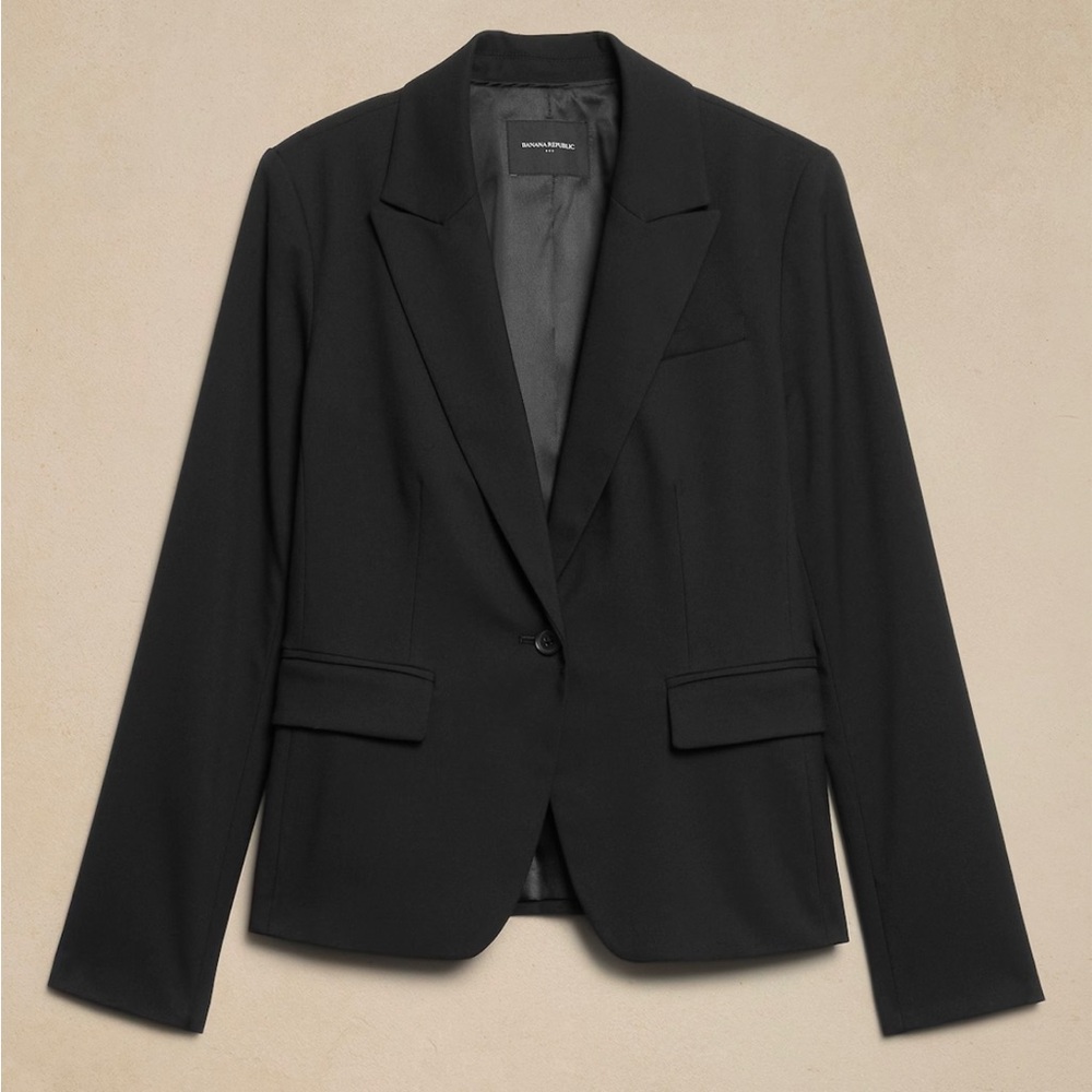 Banana Republic Factory Stretch Twill Classic Blazer 4